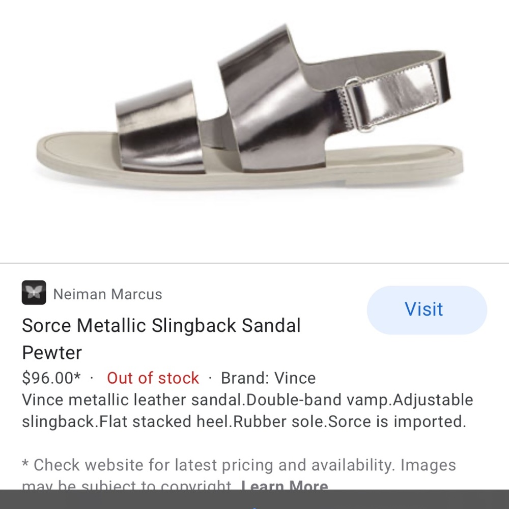 Vince Slingback Sandals